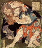 Hokusai - Sumo Wrestlers