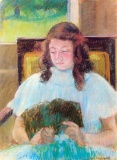 Mary Cassatt - Young Girl Reading