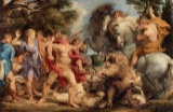 Sir Peter Paul Rubens - The Calydonian Boar Hunt