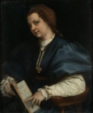 Andrea del Sarto - Lady with a Book