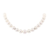 0.60 ctw Diamond and South Sea Pearl Necklace
