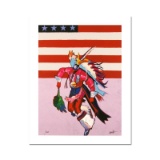 Fancy Dancer with Flag by Nieto, John