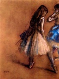 Edgar Degas - Two Dancers #1