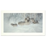 Winter's Lace - Gray Wolves by Fanning (1938-2014)