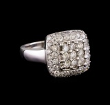 14KT White Gold 1.55 ctw Diamond Ring