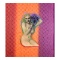 Pinup with Mask by Steve Kaufman (1960-2010)