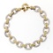 NEW Italian Solid 14K TT Gold 8
