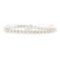 1.59 ctw Round Brilliant Cut Diamond Tennis Bracelet - 14KT White Gold