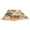 Hermes Beige Bateau A Vapeur De Jouffroy D'Abbans Silk Scarf
