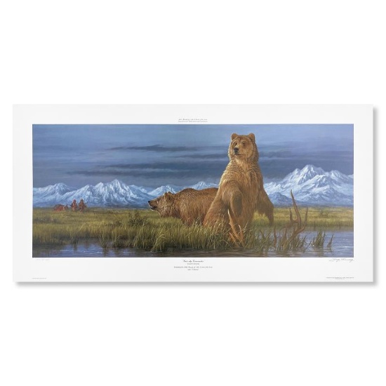 Grizzly Encounter (NRA Edition) by Fanning (1938-2014)