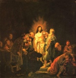 Rembrandt -Doubting Thomas