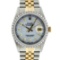 Rolex 2T Mother Of Pearl Diamond 36MM Oyster Perpetaul Datejust