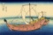 Hokusai - The Kazusa Sea Route