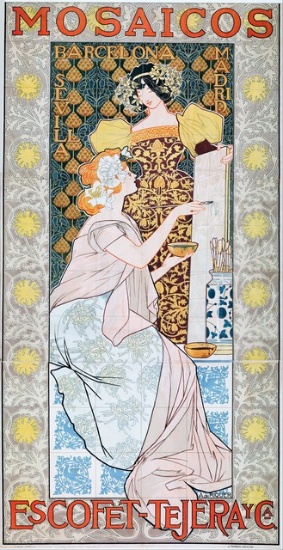 Alexandre de Riquer - Mosaicos