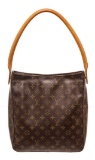 Louis Vuitton Brown Monogram Looping GM Shoulder Bag