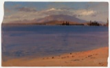 Frederic Edwin Church  - Mt Katahdin from Lake Millinocket