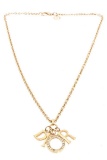 Christian Dior Gold Necklace