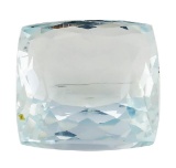 8.82 ct.Natural Square Cushion Cut Aquamarine