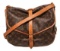 Louis Vuitton Brown Saumur 35cm Crossbody Bag