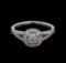 0.96 ctw Diamond Ring - 14KT White Gold