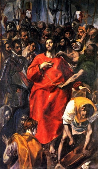 El Greco - Disrobing of Christ