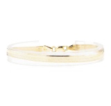 Silk Herringbone Chain Bracelet - 10KT Yellow Gold