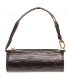 Louis Vuitton Black Epi Leather Mini Papillon Shoulder Bag