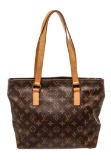 Louis Vuitton Brown Cabas Piano Shoulder Bag