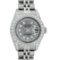 Rolex Ladies Stainless Steel Quickset Meteorite Diamond Lugs Jubilee Datejust Wr