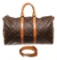 Louis Vuitton Brown Monogram Keepall 45cm Travel Bag