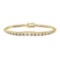 13.21 ctw Diamond Bracelelet - 18KT Yellow Gold