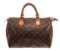 Louis Vuitton Brown Speedy 30cm Satchel Bag