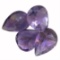 29.52 ctw Pear Mixed Amethyst Parcel