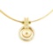 0.61 ctw Diamond and Pearl Pendant And Chain - 18KT Yellow Gold