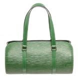 Louis Vuitton Green Soufflot Shoulder Bag