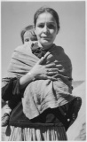 Adams - Dinee Woman and Child, Canyon de Chelle, Arizona