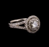 14KT White Gold 1.15 ctw Diamond Ring