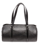 Louis Vuitton Black Epi Leather Soufflot Shoulder Bag