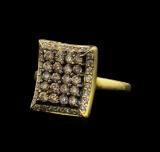 1.00 ctw Diamond Ring - 14KT Yellow Gold