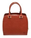 Louis Vuitton Red Pont Neuf Handbag