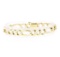 Figaro Link Bracelet - 18KT Yellow Gold