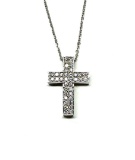 0.50 ctw Diamond Pendant & Chain - 14KT White Gold