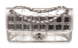 Chanel Sliver Ice Cube Flap Shoulder Bag