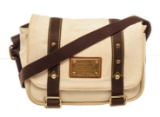 Louis Vuitton Black Canvas Buzzus PM Shoulder Bag