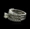 Platinum 2.77 ctw Diamond Ring