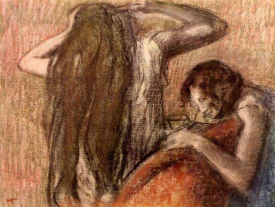 Edgar Degas - Two Girls