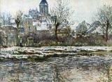 Claude Monet - Snow in Vetheuil