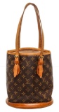 Louis Vuitton Brown Monogram PM Bucket Bag
