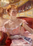 Cassatt - Woman with a Pearl Necklace in a Loge