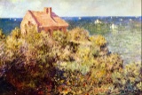 Claude Monet - Fisherman's Cottage on a Cliff